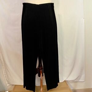 Coldwater Creek Black Loose Fit Elastic Waist Pants PXL